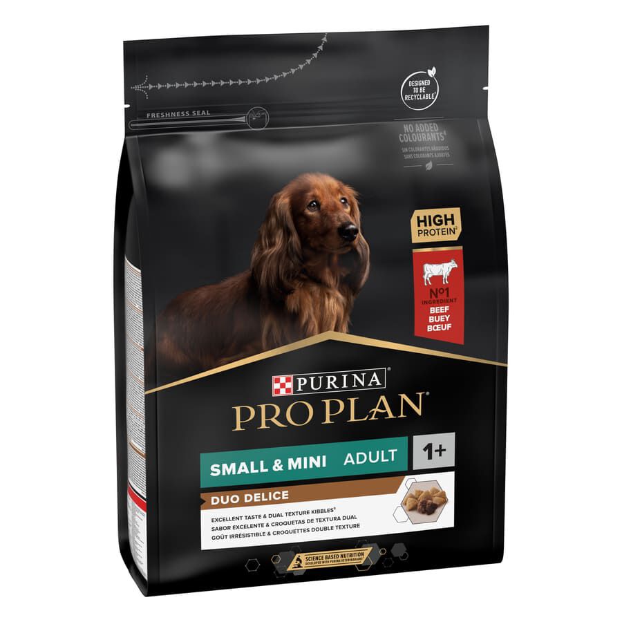 Pro Plan Duo D&eacute;lice Small & Mini pienso con buey para perros Imagen numero 1